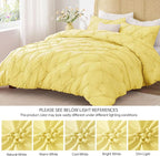 BEDELITE Light Yellow Queen Comforter Set - Image 8
