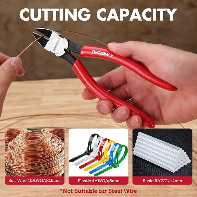 ARROW 7" Precision Wire Cutters - Image 8