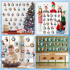 60pcs Winter Theme DIY Cutouts Penguin Bulletin Board Decoration Set Christmas - Image 7
