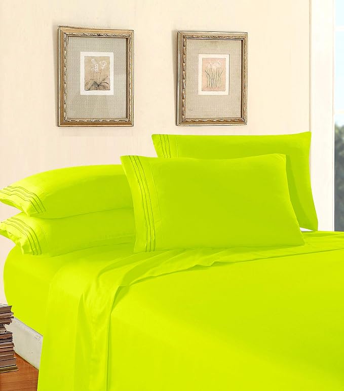 Elegant Comfort Luxury 1500 Premium Hotel Quality Microfiber 5-Piece Sheet Set - Image 3