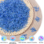 Keedolla Light Blue Aquarium Rocks Betta Fish Tank Gravel, 0.9 Lb Frosted Sea - Image 2
