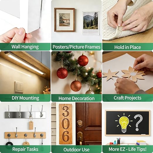 EZlifego Double Sided Tape Heavy Duty, Nano Double Sided Adhesive Tape - Image 4