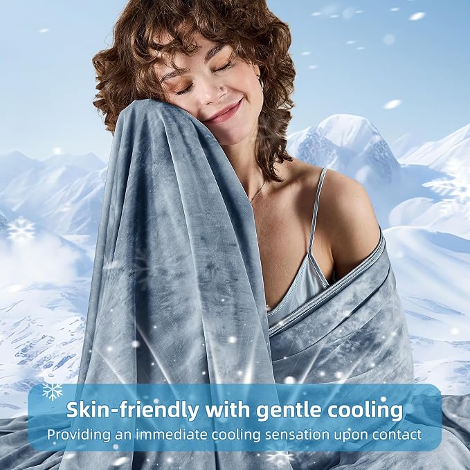 inhand Cooling Throw Blanket, Cooling Blankets - Image 3