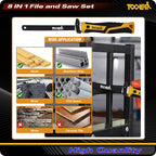 TOOLAN: File Set, File & Saw Set. metal file, metal files tools - Image 6