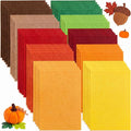 Peryiter 150 Pcs Fall Color Felt Fabric Sheets Bulk by Peryiter
