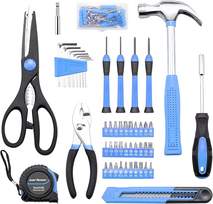CARTMAN Complete Household Tool Set, DIY projects, furniture setup, and daily - Image 3