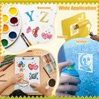 Marspark 72 Pcs Small Stencils for Crafts Reusable 3 Inch Stencils for Painting - Image 4