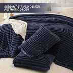 Smoofy Fluffy Queen Size Comforter Set 3 Pieces - Image 3