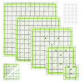 Quilting Rulers, 5 Square Quilting Templates by Hariendny