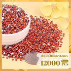 12000PCS 2mm Resin Rhinestones Bulk - Image 2