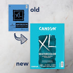 Canson XL Series Watercolor Textured Paper Pad - Image 2
