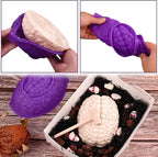 Sakolla 2 Pack Halloween 3D Human Brain Silicone Molds | Food-grade Silicone - Image 4