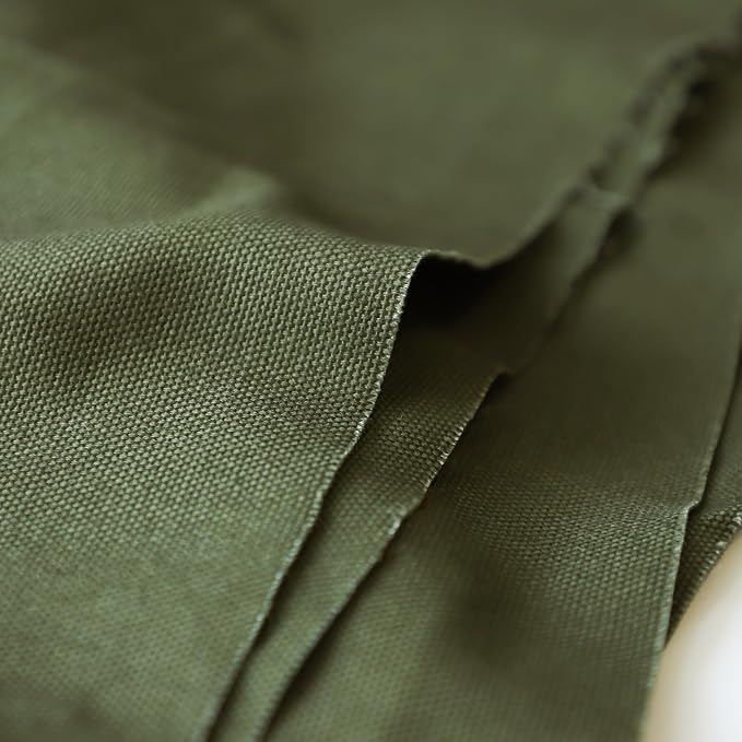 Simple&Opulence 100% Cotton Canvas Fabric 10oz. 59 Inch by The Yard, Nature - Image 9