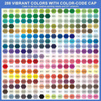288 Colors Acrylic Paint Markers - Image 3