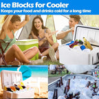 XANGNIER Extra Large Ice Block Mold, 2 Pack 4.7lbs Ice Cubes - Image 5