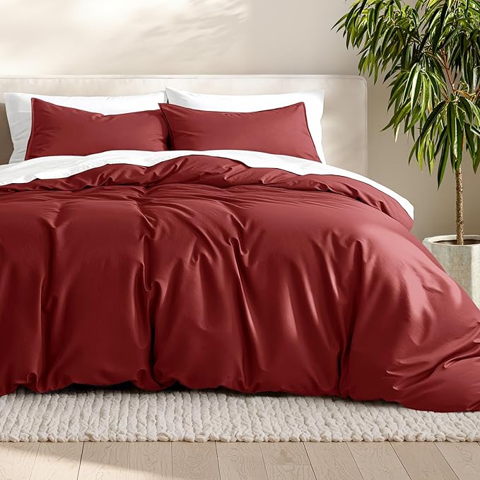 Bare Home Bedding Duvet Cover Queen Size by BareHome
