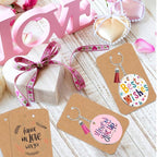 ZOCONE 144 PCS 2 INCH Acrylic Keychain Blanks Set, Display Card, Packing Bag - Image 6