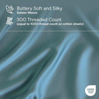 DOZ Sheet Set, 100% Viscose derived from Bamboo, Organically Grown, Buttery Soft - Image 3