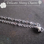 Jishi 33ft Twisted Cable Chain 2mm Silver Stainless Steel Link Chain, Jewelry - Image 4