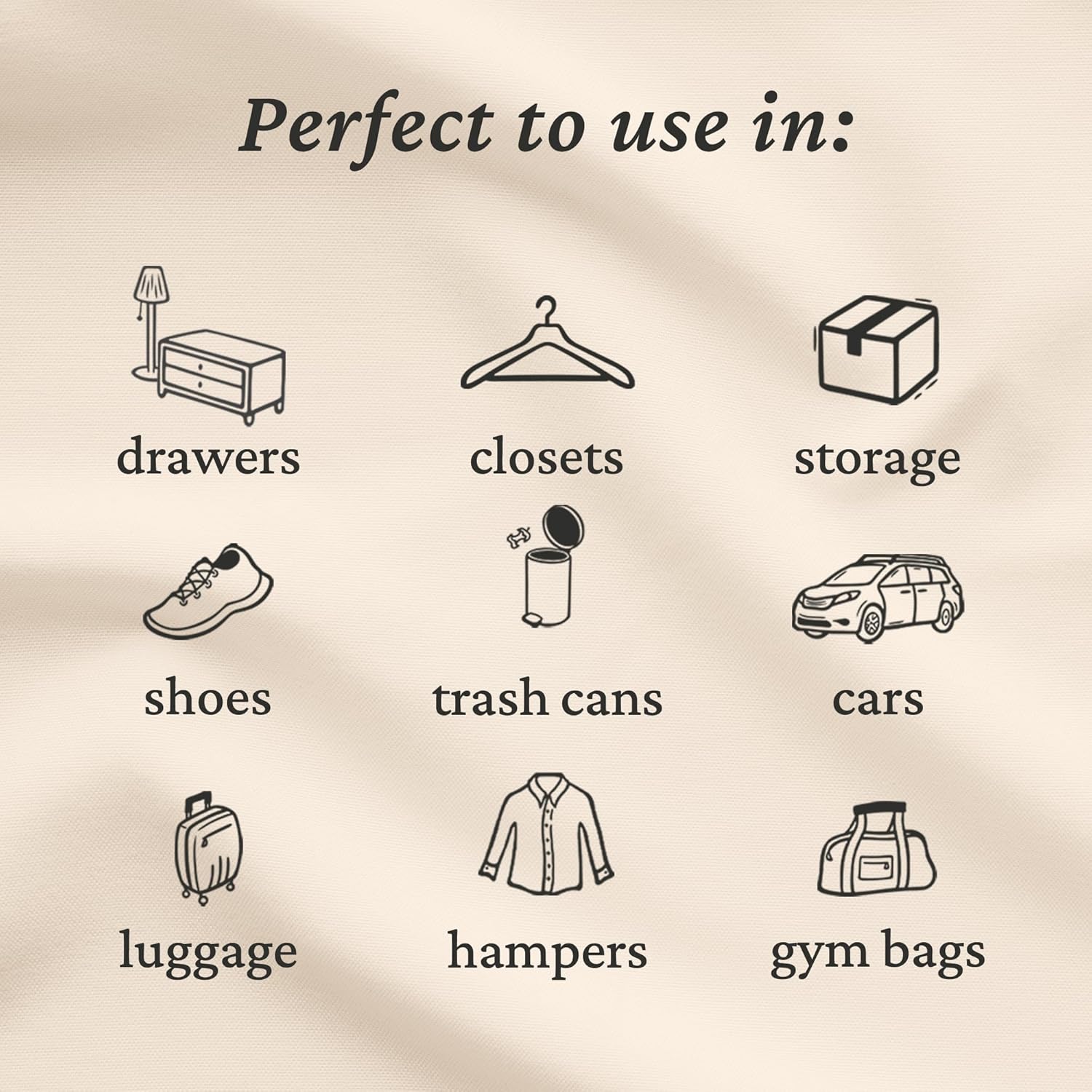 Fresh Wave Orange Odor Eliminating & Deodorizing Packs | Bag of 6