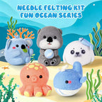 Gipony Needle Felting Kit, 5Pieces Animal Making Wool Needle Felting Starter Kit - Image 4