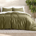 Bare Home Bedding Duvet Cover Queen Size by BareHome