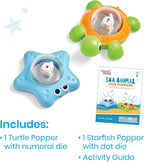 hand2mind Sea Animals Dice Poppers, Math Dice Popper, Dice Games - Image 2