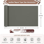 KING MOUNTAIN Leather Repair Tape, 16 x 60 Inches, Self-Adhesive, Waterproof - Image 4