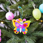 Winlyn 24 Sets Butterfly Craft Kits DIY 3D Rainbow Butterfly Ornaments - Image 4