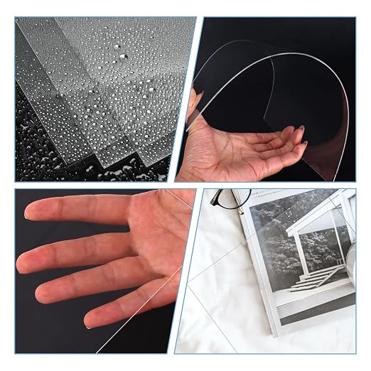 TKOnline 15 PCS Plexiglass Sheets, Invitations, Poster Frames Plastic Board - Image 3