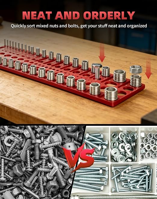 66 Thread Checker, VEXTHYX 22 standard/sae & 18 metric nut and bolt thread - Image 5