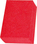 SALEMAR Red Sticky Glitter Foam Sheets by SALEMAR