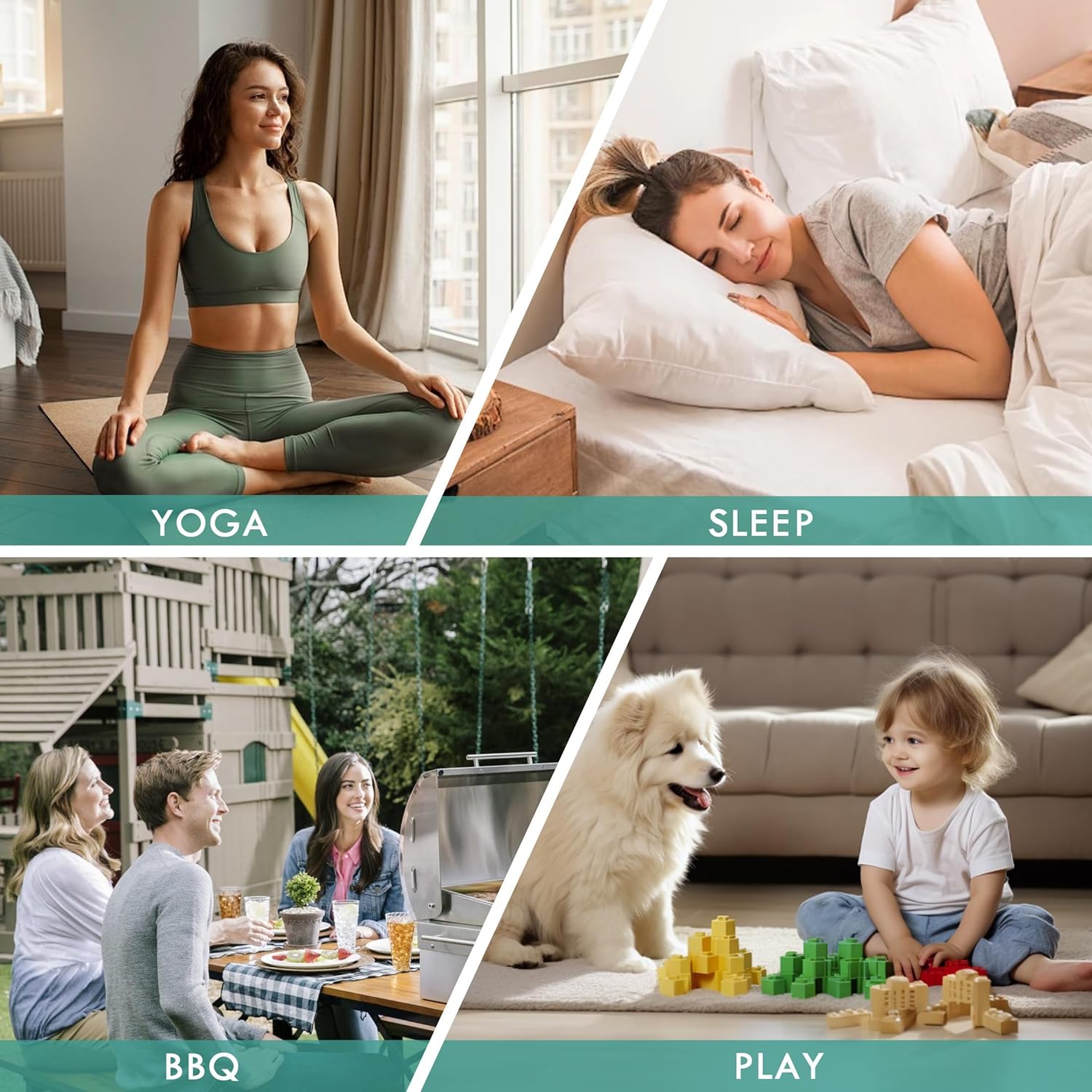 Plug-in Air Freshener Starter Kit, 1 Warmer and 9 Essential Oil Refills, Lavender, Vanilla, Linen Scent for Home, Bathroom and Office, Compatible with Air Wick and Glade Air Fresheners