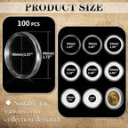 100PCS Silver Dollar Coin Holder, Coin Holders - Image 2
