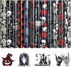 Tintnut Gothic Halloween Heat Transfer Vinyl, easy cut & weed, stretch washable by Tintnut