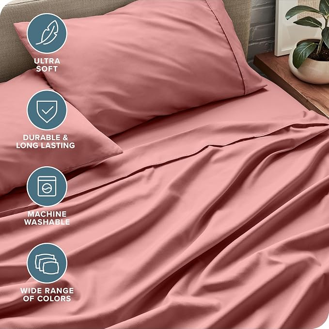 Bare Home California King Sheet Set - Image 4