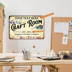 Personalized Craft Room Sign Custom Sign Art Room Décor - Image 4