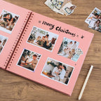 potricher 12 x 12 Inch DIY Scrapbook Album 40 Pages Hardcover Kraft Paper Scrap - Image 3