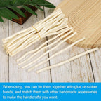 PATIKIL 60 Pcs / 40cm Wood Log Sticks, 0.2-0.5inch in Diameter Natural Driftwood - Image 4