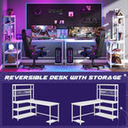 Tribesigns 55" Large Computer Desk - Image 5