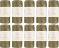 10 Skeins of Sensy Premium 2mm 251 Yards Polyester Rope 100% Polypropylene Cord by SSENSY