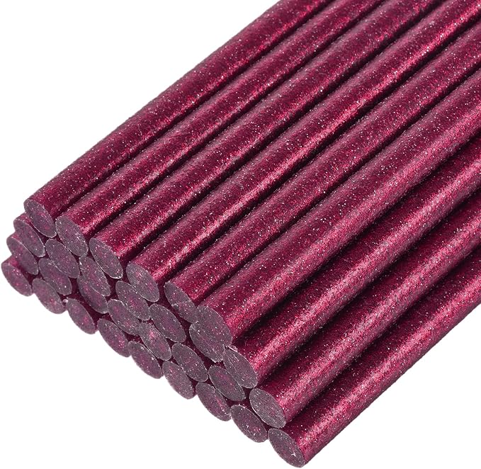 uxcell 30pcs Full Size Hot Glue Gun Sticks 8-inch x 0.43-inch High Sticky Large by uxcell