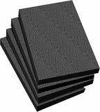 Frienda 4 Pcs 12" x 8" x 2" Polyethylene Foam Sheet Thick Black Packing Foam by Frienda