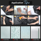 rabbitgoo Total Blackout Window Film, 29.5" x 118.1" | Sun Blocking Light - Image 9