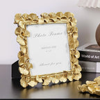 Cuspin 6x6 Picture Frame Gold, Vintage Ornate Square Frame - Image 3