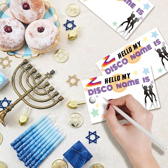 What's Your Disco Name Game Cards, Birthday Game Supplies, 1 Disco Name Game - Image 4