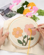 Pllieay 2 Set Punch Needle Embroidery Starter Kits Include Instructions - Image 6