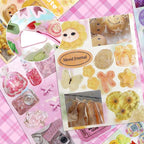 Tmtains 32 Sheets Japanese Manga Style Sticker Book 500+Pcs Heisei Retro - Image 6