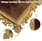Gold 8x10 Picture Frame Vintage Picture Frames Antique Ornate | Real Glass - Image 4