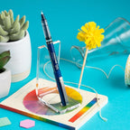 Pilot Precise V5 Rollerball Pens, Extra Fine Point 0.5 mm Navy Pens, Journaling - Image 4